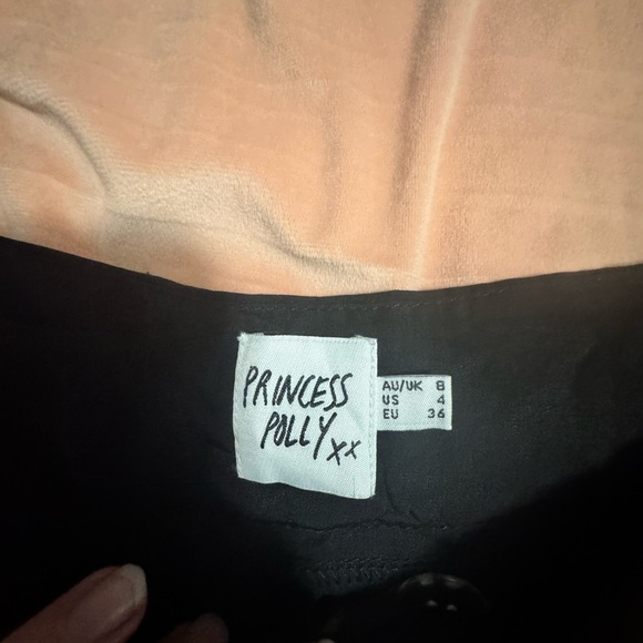 Princess Polly Wide Leg Black Pants
Size 4 (AU/UK 8, EU 36) - Picture 2 of 4